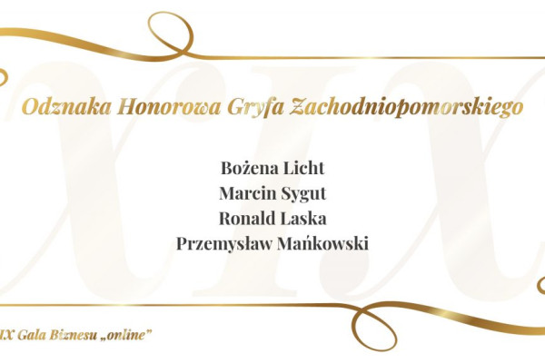 PRIME Construction z Nagrodą – XIX Gala Biznesu „online”